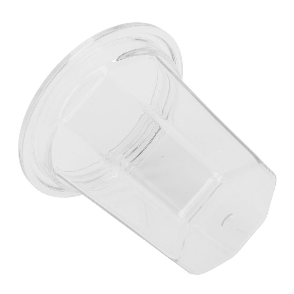Coffee Ground Dosing Cup PC Antistatic Transparent Coffee Powder Feeder Dosing Cup for Portafilter Basket