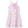 Robe pour enfants avec cordon de serrage sans manches rose 92/104/116/128/140