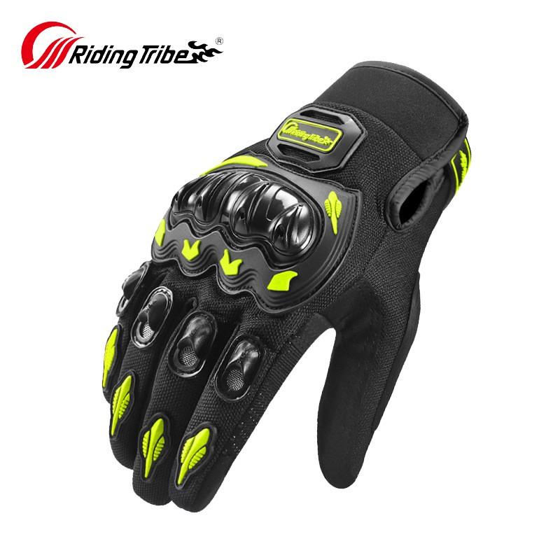 Mens Full Finger Motorcycle Gloves Breathable Windproof Cycling Biking Riding