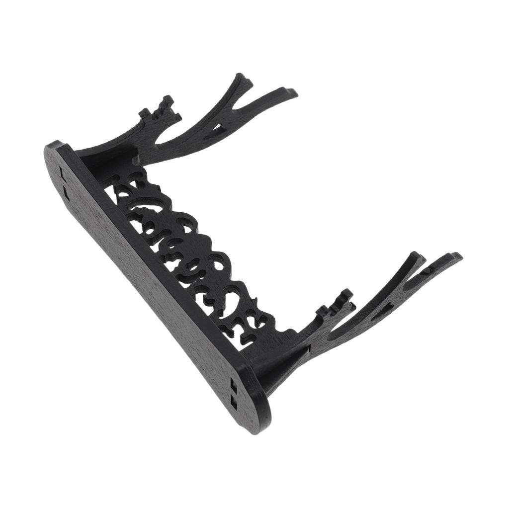 Stereo Display Stand for Sword Collections with Balanced Proportions Suitable for Wall Mounted or Freestanding Applications