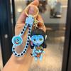Creative Cartoon Keychain Three-dimensional Doll Bag Couple Pendant Car Key Chain Gift
