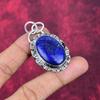 Lapis Lazuli Hänge Handgjorda Ädelstenssmycken, 925 Massivt Sterlingsilver Hänge, Smyckeshänge med Unik Design