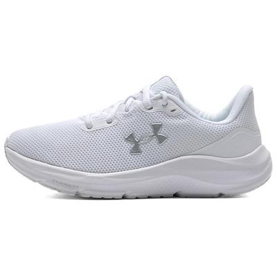 Abrasion Resistant Low Top Running Shoes Women's White Sneakers 3028261-101
