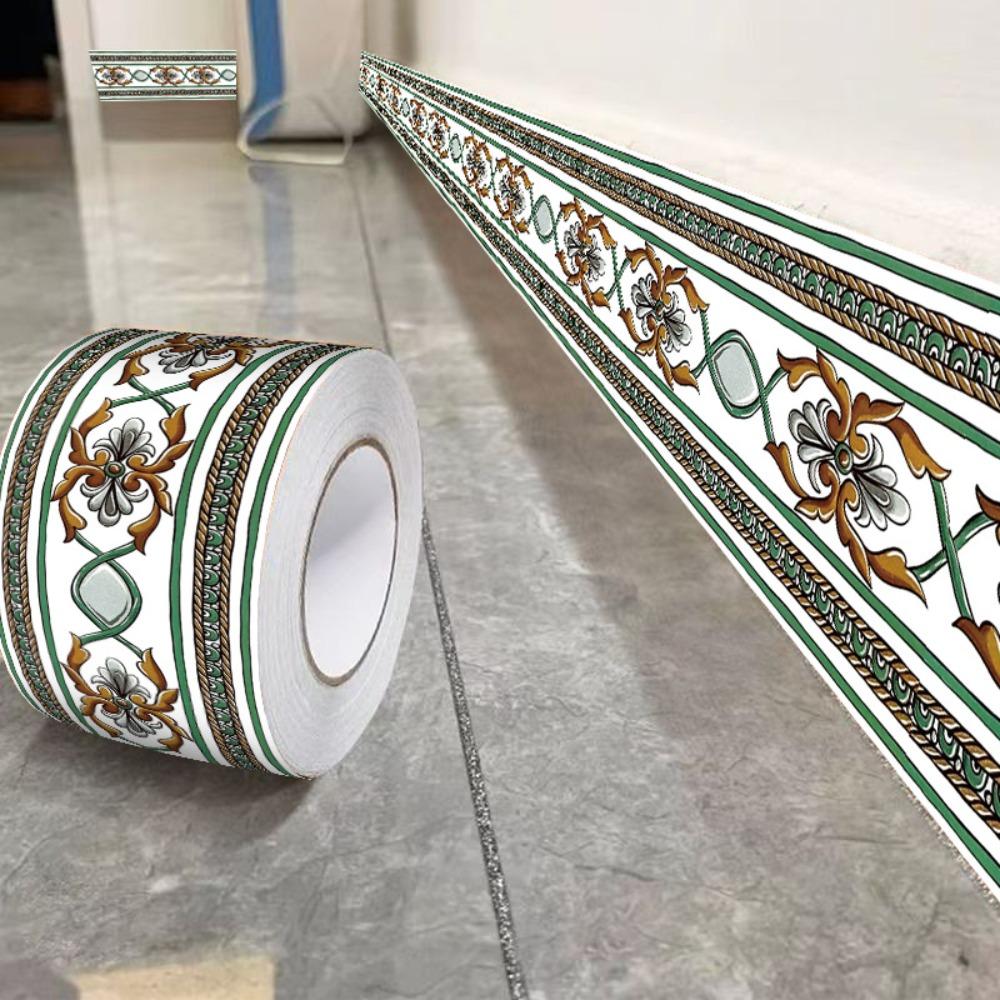 Selbstklebende Sockelleiste 10 Meter Wandaufkleber Mode Dekorleisten Zuhause
