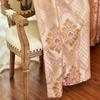 Luxury Modern Jacquard Blackout Curtains - High Precision Woven Fabric Thermal Insulated Window Drapes Home Deco