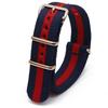 Rose Gold Buckle Nylon Watch Strap - Canvas Replacement for DW Watches