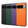 Luxury Plain Pu Leather Phone Casing For Google Pixel 10 Pro XL 9A 8A 8Pro 7A 7Pro 6Pro Wireless Charging Ultra Thin Soft Cover
