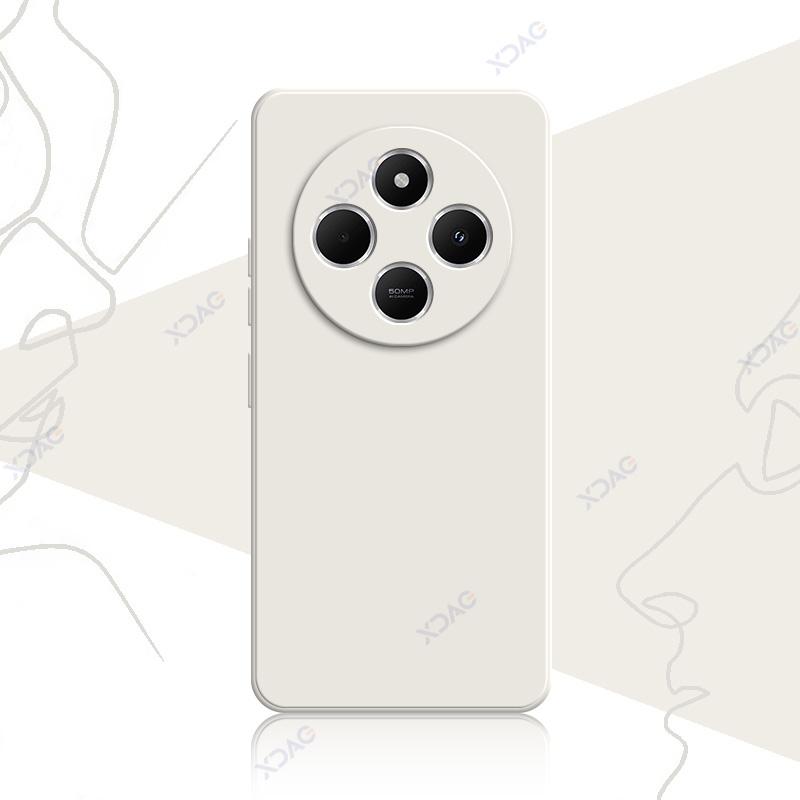 Mobile Phone Case for Xiaomi Redmi 14C 14R Redmi14C Redmi14R 5G Global 360 Soft Square Liquid Silicone Waterproof Cover