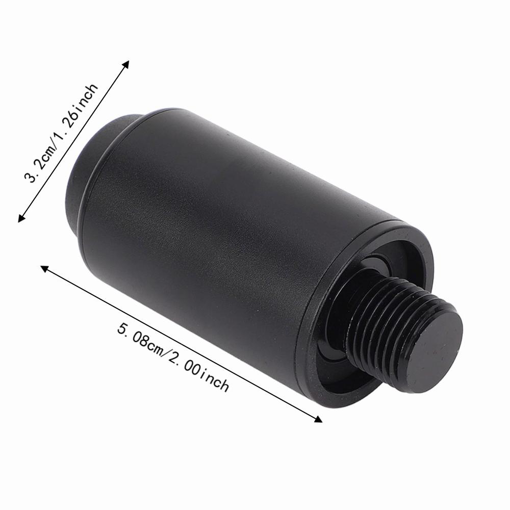 2 Inch Length Pool Cue Extension Easy To Install Pool Cue Extender  Billiards Game