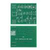 25-in-1 SMD to DIP8 Universal Adapter 4-Layer PCB, SOIC8/16 SOP8 DFN8 USON8 DFN8 SOT5 SOT6 WSON8 WLCSP TSSOP8 Electronic Kit
