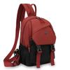 Women's Multifunctional Shoulder Chest Bag, Convertible Small Backpack & Crossbody Fanny Pack, Lightweight Nylon Purse