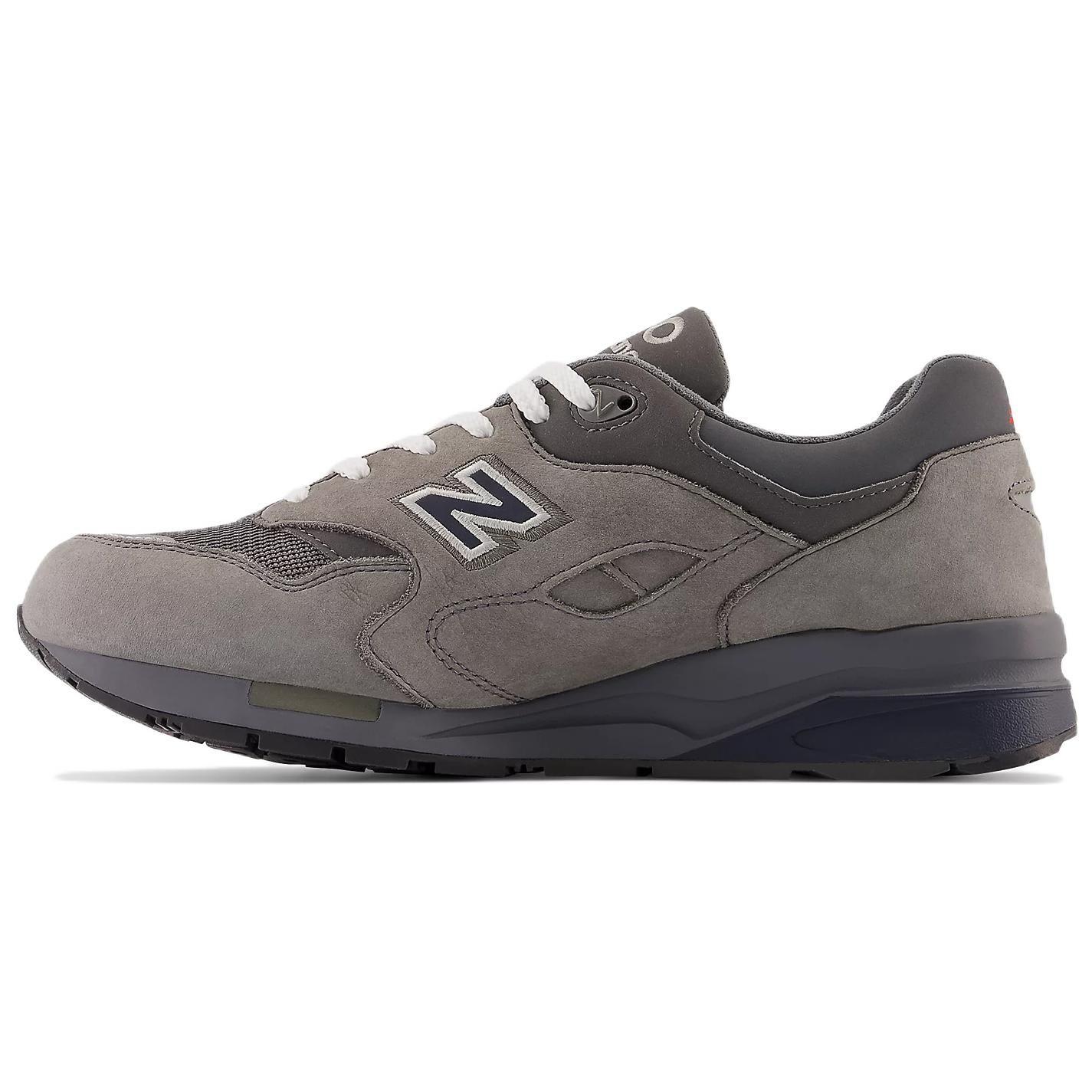 

New Balance 1600 Shadow Grey Unisex Sneakers Dark-Grey Red CM1600EL 42