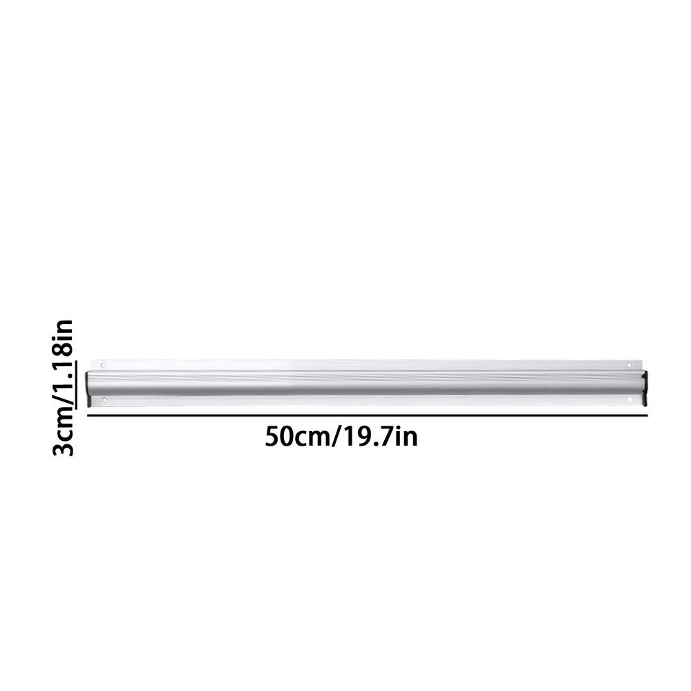 Aluminum Alloy Wall-mounted Sticked Take-out List Receipt Clip Hanging Ticket Order Invoice Paper QR Holder Restaurant Menu Clip