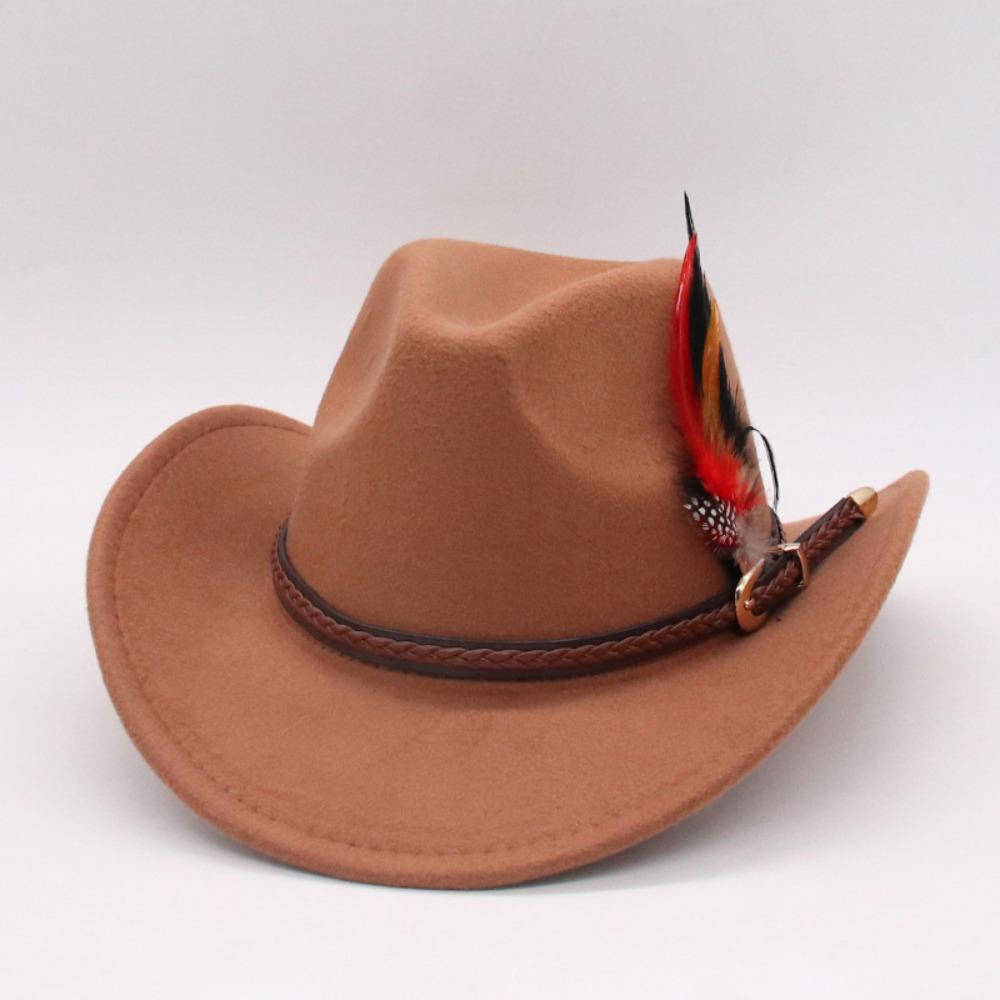 Fedora Hat Topper Hat Upturned Edge Jazz Hat Fashion Show Hats  Cowgirl Party Decorations