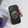 Bitcoin Phone Case Hard Leather For IPhone 14 13 16 Mini 15 14 11 12 Pro Max Plus Fundas