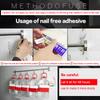1/5/10Pcs 12G Glue Instant Strong Bond Marble Metal Glass Moistureproof Adhesive Tiles Fix Sealant Quick-Drying Home Sealer