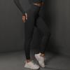 Women's High-Waist Seamless Knitted Yoga Pants - Hip-Lifting, Solid Color, Spring/Summer