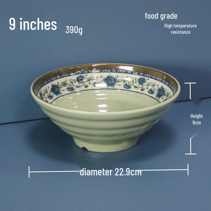 Chinese Style Melamine Noodle Bowl