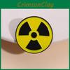 Geometric Radiation Creative Sign Brooch Durable Alloy Pin For Accessories Fashionable