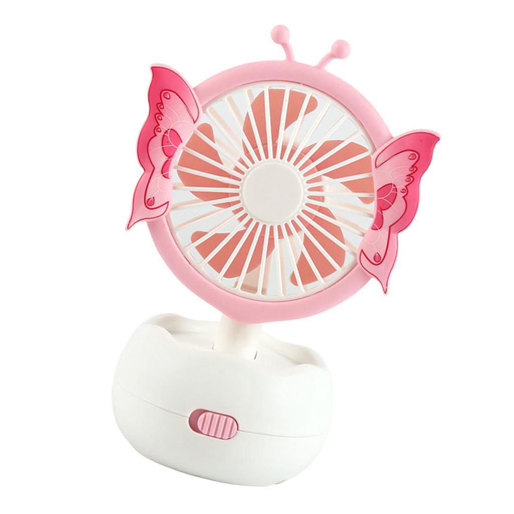 Handheld   Fan Kids Small Portable USB Rechargeable Desktop Silent Cooling Fan