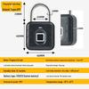 Compact Fingerprint Padlock for Backpacks, Luggage, Dorms, and Cabinets