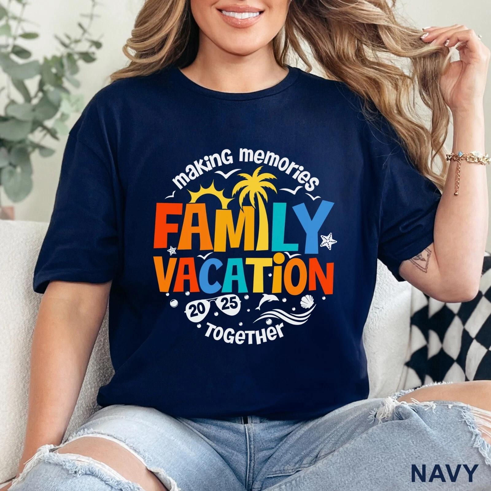 Making Memories Together Tee, 2025 Family Vacation Tee, Family Trip Tee, 202982 4XL