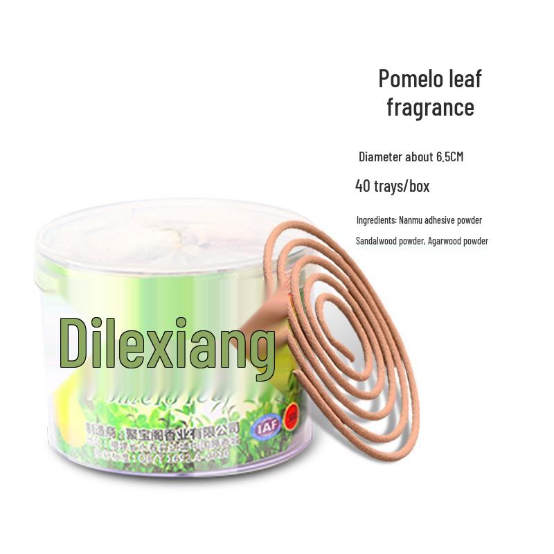 

Floral Fragrance Sandalwood Incense Coils for Hotel and Home