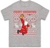 Merry Swishmas Basketball Santa TShirt Funny Xmas TeeSanta Dunk Ugly Xmas Top