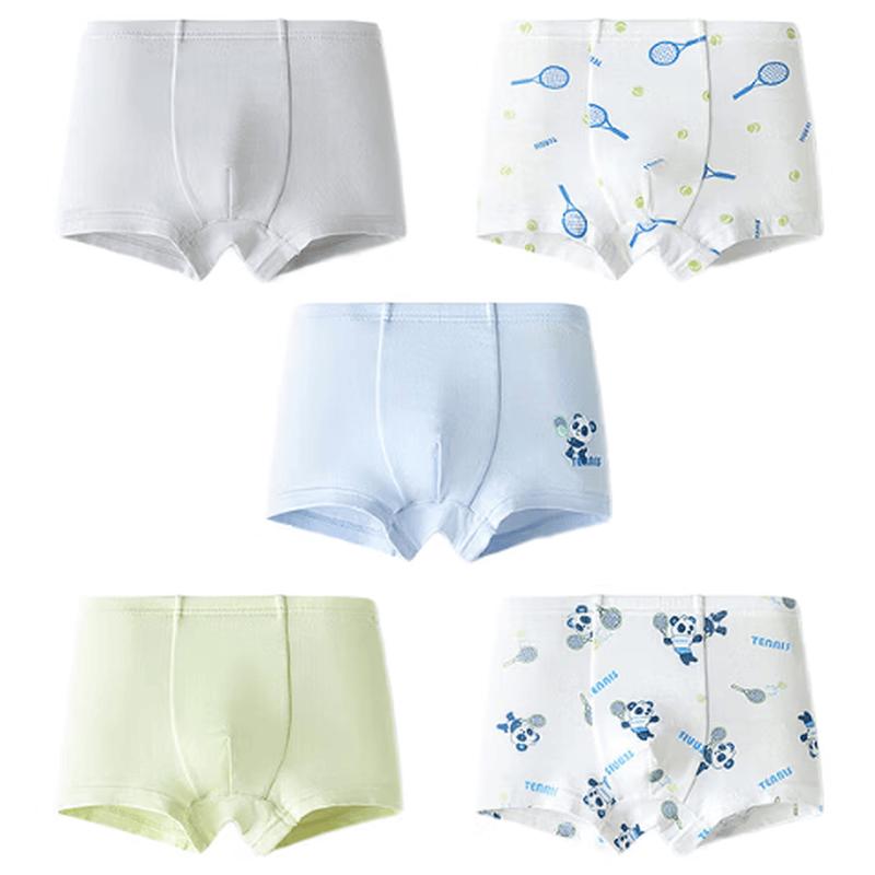 Balabala Boys  Cotton Boxer Briefs 5-Pack 175