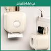 Kunststoff Saugnapf Badezimmer Toilettenpapierhalter Wandmontage Mit Wasserdichtem Design Für Den Heimgebrauch