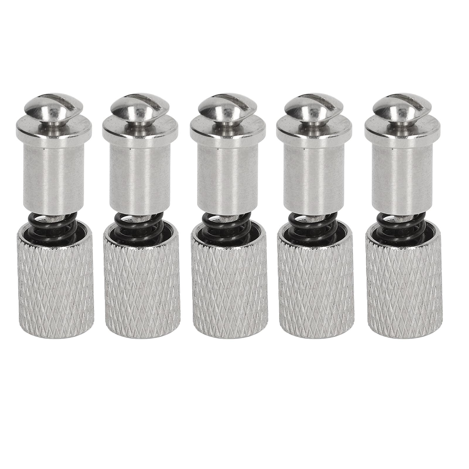 

5 шт. Пружинный зажим для лапки из нержавеющей стали, легко меняемый, прочный, долговечный, винты для смены прижимной лапки, зажим