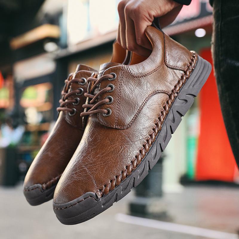 

Loafers Luxuny Shoes New 2026 Women s Spring Autumn Waterproof Boots Designer Australian Thick Soled Leather Ankle Luxury Boots 38 коричневий