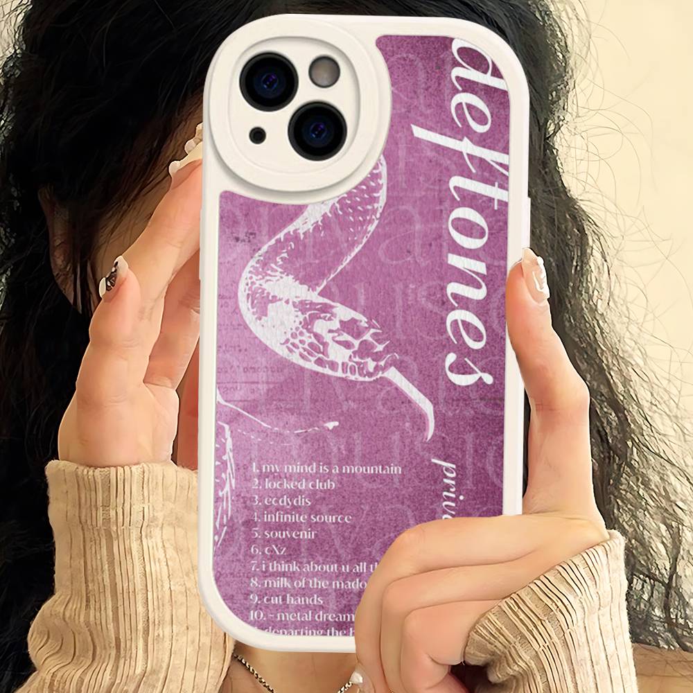 

Alternative Metal Band Deftones Phone Case For IPhone 16 15 14 13 12 11 Pro Max Plus Shockproof Leather Cover iphone 13pro
