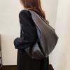 Korean Style PU Dumpling Bag Retro Versatile Commuting Handbag Fashionable Tote Bag  Travel