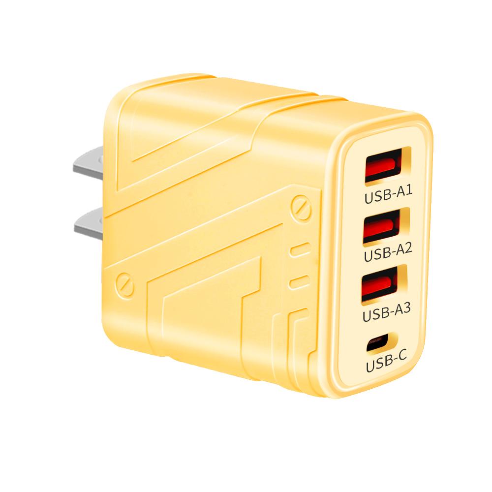 Carregador PD USB Tipo C de alta velocidade, carregamento rápido, adaptador de parede para celular para iPhone 16 15 14 Huawei Xiaomi Samsung S23