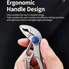 Multi Functional Mini Portable Wrench Water Pipe Clamp Push Lock V-shaped Clamp Quick Adjustable Pliers Mini Slot Joint Pliers