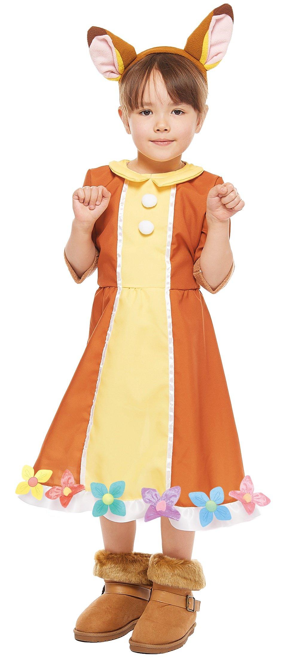 

Disney Bambi Kids Costume for Girls, Suitable for heights 80cm-100cm