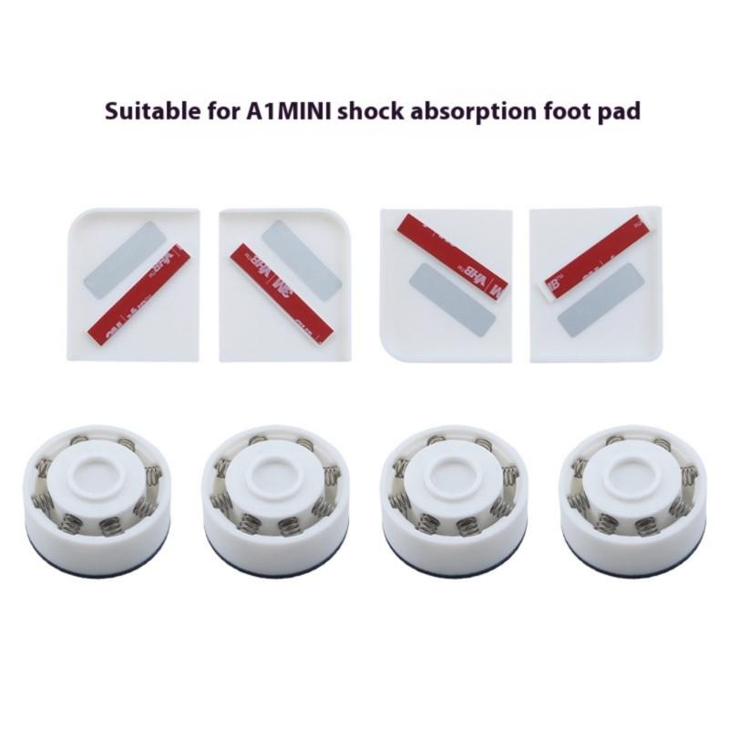 Shock Absorbing Foot Pad Bearing Spring Anti Shock Feet Pad Vibration Dampening Feet for Mini 3D Printer Accessories