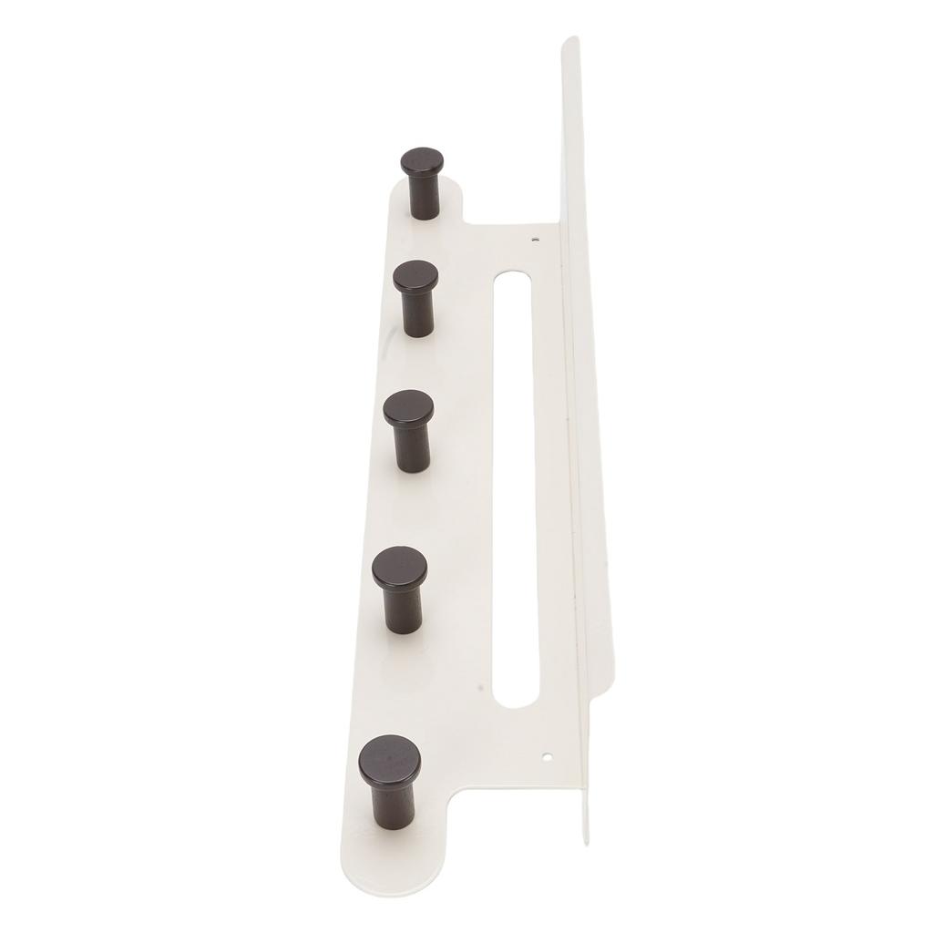 Wall Mount Clothing Rack with Board Hanging Storage Shelf Coat   for Home Entryway Bedroom Bathroom