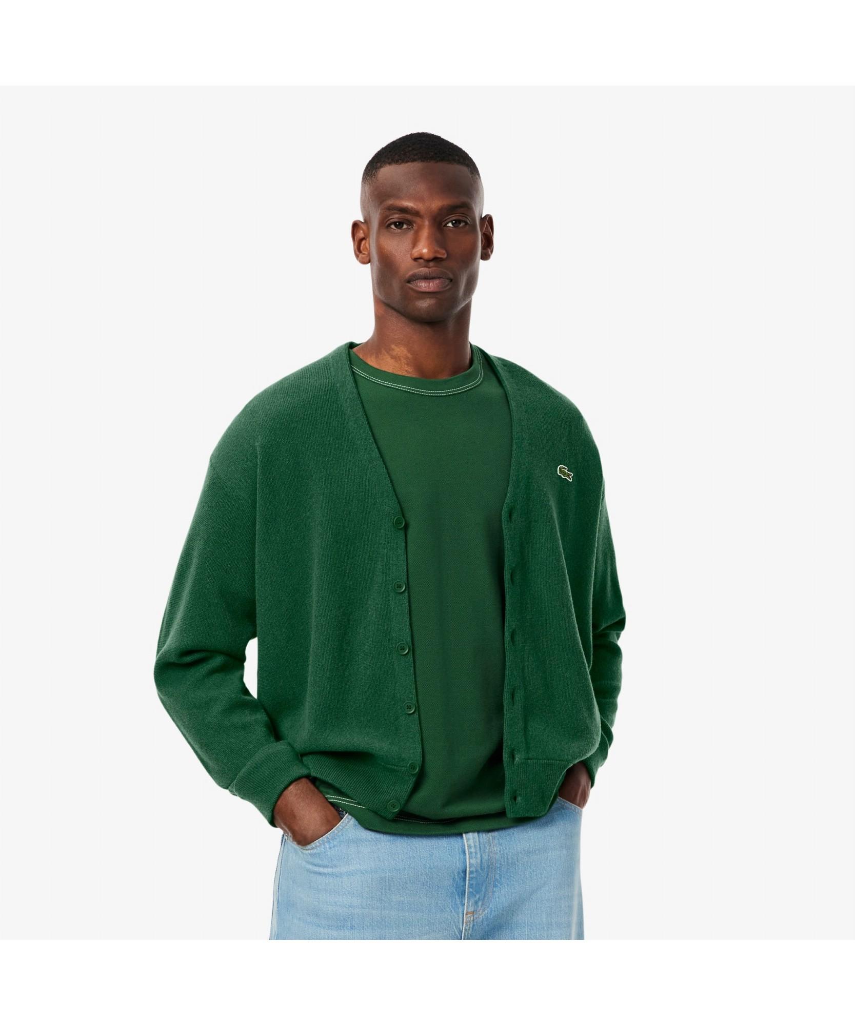 Lacoste Men`S Lynx Lynx Cardigan Ah0397-55N