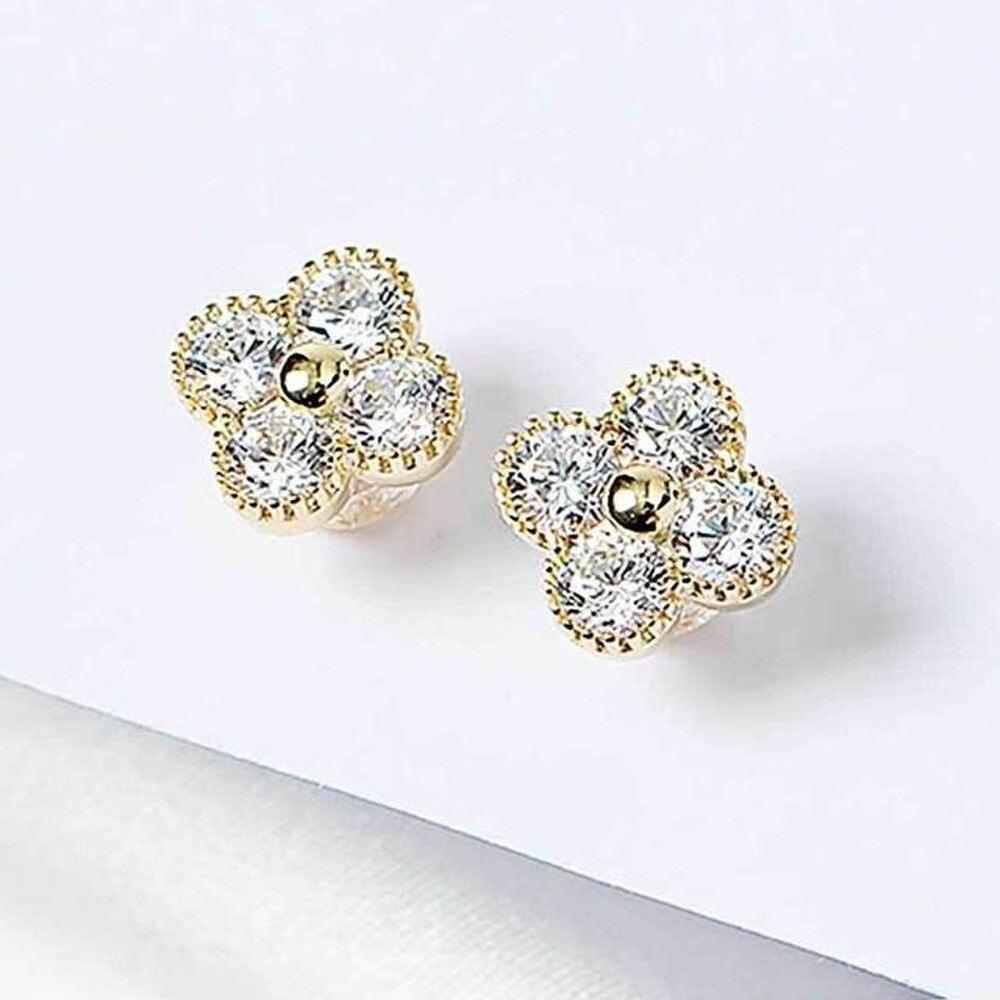 Earrings 925 Silver Accessories Luxury Cubic Silver 925 Fashion (Wfgwbvx)