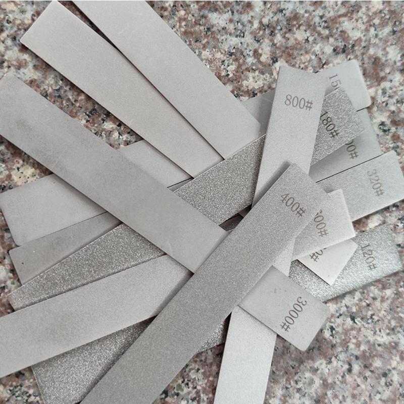 Diamantový kámen bez základní lišty, použitý ořezávátko na nože, diamantový brousek, brusný kámen, brusné kameny, kuchyňské nástroje