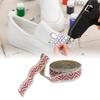 Rhinestone Chain 2 Yards 2cm Width Shiny Gloss Colours Texture   Crafts Ribbon for Wedding Party