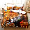3D Anime Toji No Miko Kanami Etou Bedding Set Printed Bed Set With Pillowcase Duvet Cover Soft Queen King Size Bedclothes Home