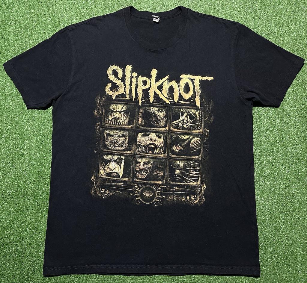 Slipknot 2016 Tour Concert T Shirt Adult Size Large Double Sided Unisex T-Shirt