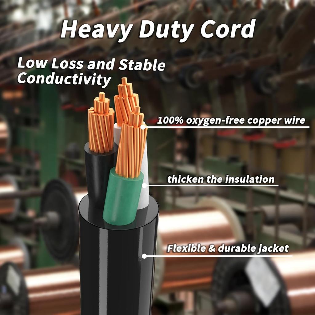 50 Amp To 15 Amp 110V RV Adapter Plug, 15A Male To 50A Female RV Power Adapter With Twist Lock Plug, Dogbone Electrical For Camper, NEMA 5-15P SS