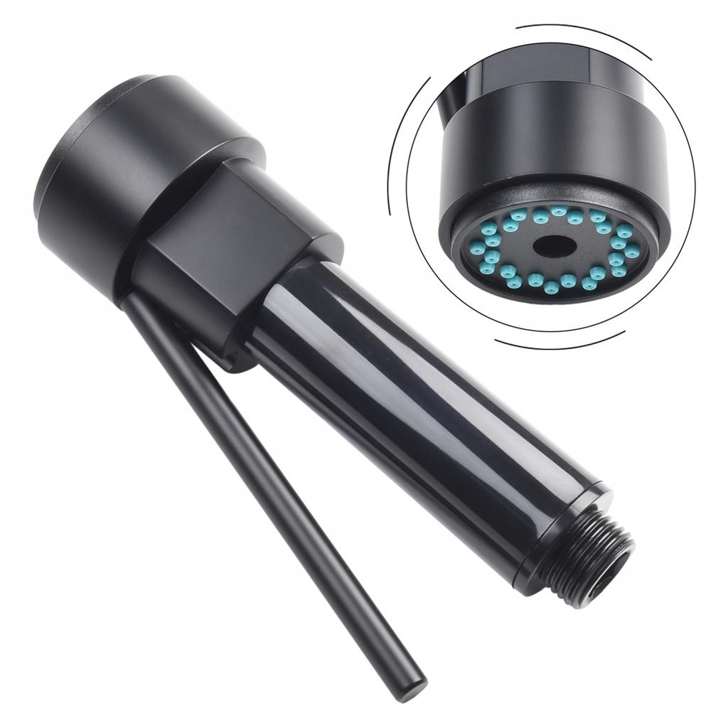 ABS Faucet Shower Bathroom Black Faucet Shower Setting