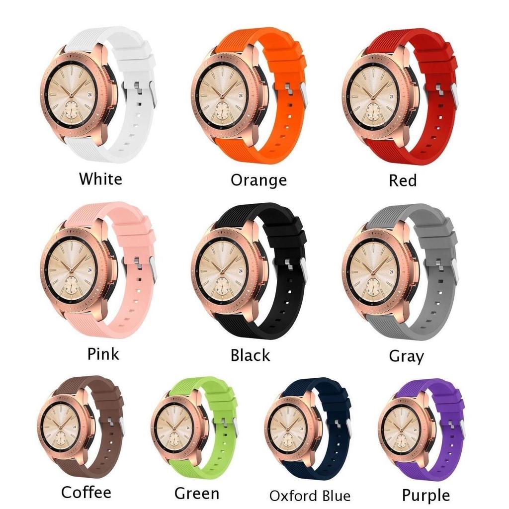 Sport Silicone Watch Band Strap for Samsung Galaxy Watch 4 5 6 40/44mm 42/46mm