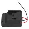 Adaptador de Saída de Bateria DIY Base Dock para Bateria Íon de Lítio HITACHI 18V