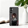 C-Chain-saw Man M-Makima-CMM Phone Case For Samsung Galaxy A73,A72,A71,A70,A53,A52,A51,Others Soft Black Cover